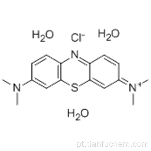 Trihydrate azul CAS 7220-79-3 do metileno